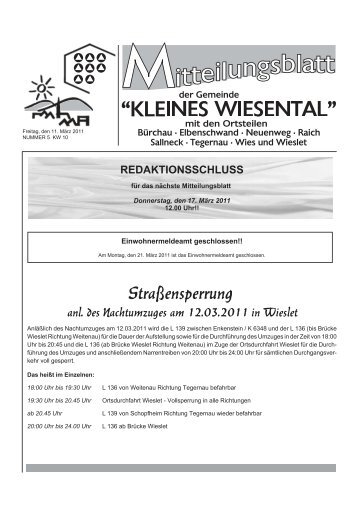 MTB KW 10.2011.pdf - Kleines Wiesental