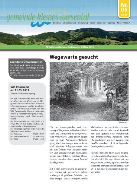 MTB KW 10.2013.pdf - Kleines Wiesental