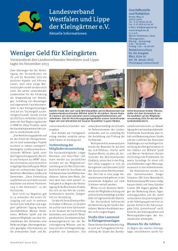 Landesseiten Januar 2014 - Landesverband Westfalen und Lippe ...
