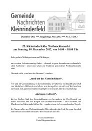 12 - Dezember 2012 - Gemeinde Kleinrinderfeld