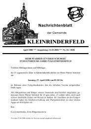 April 2008 - Gemeinde Kleinrinderfeld