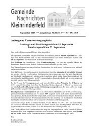 09 - September 2013 - Gemeinde Kleinrinderfeld