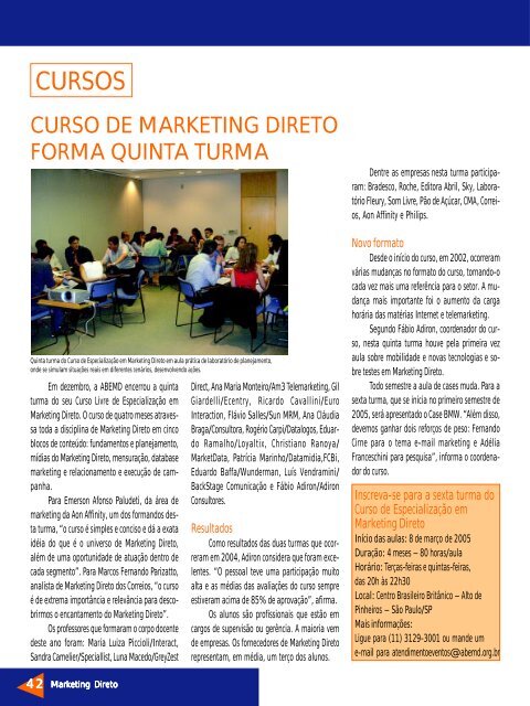 Revista Marketing Direto - ABEMD - Associação Brasileira de ...