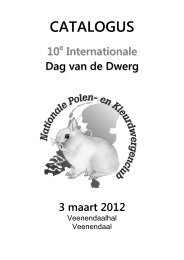 Catalogus Dag van de Dwerg 2012 - Nationale Polen- en ...