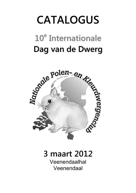 Catalogus Dag van de Dwerg 2012 - Nationale Polen- en ...