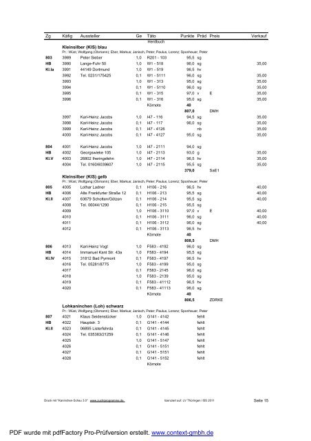 Katalog - Widder-AG