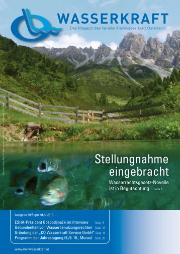 Download - Kleinwasserkraft Ãsterreich