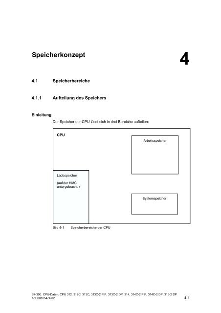 Automatisierungssystem S7-300 CPU-Daten CPU 31xC und ... - H