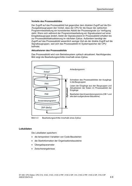 Automatisierungssystem S7-300 CPU-Daten CPU 31xC und ... - H