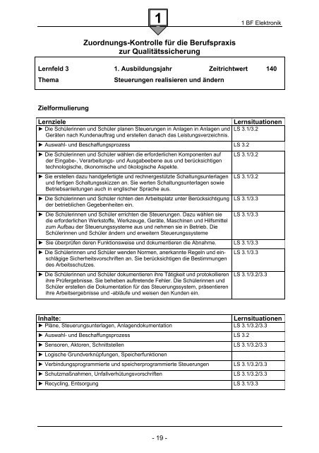 Lernfeld 3 - H