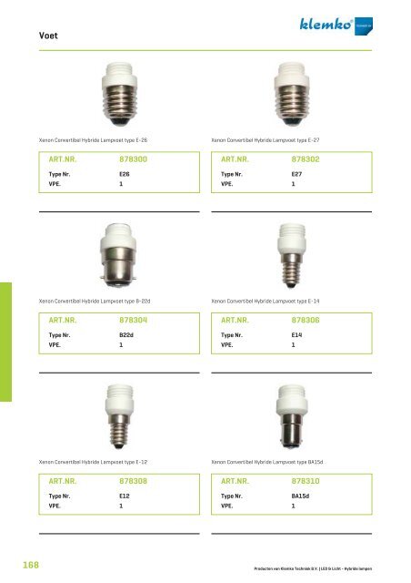 Catalogus Led & Licht - Klemko