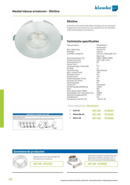 Catalogus Led & Licht - Klemko