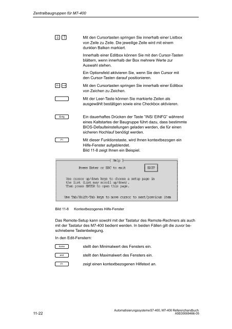 S7_400 Baugruppendaten - H