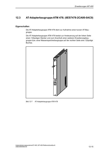 S7_400 Baugruppendaten - H