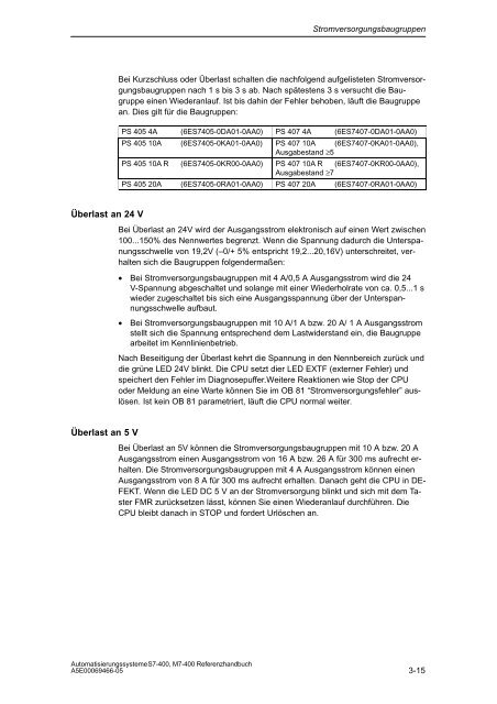 S7_400 Baugruppendaten - H