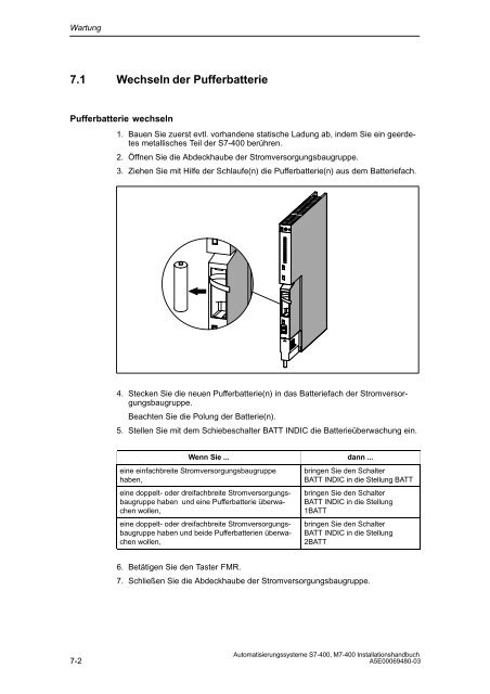 Automatisierungssysteme S7-400, M7-400 Aufbauen - H