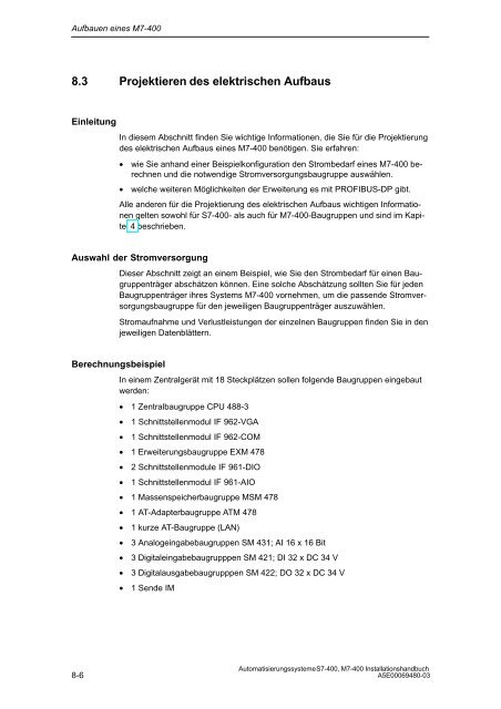 Automatisierungssysteme S7-400, M7-400 Aufbauen - H