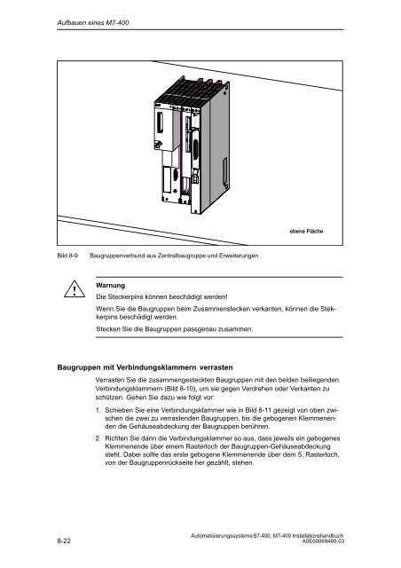 Automatisierungssysteme S7-400, M7-400 Aufbauen - H