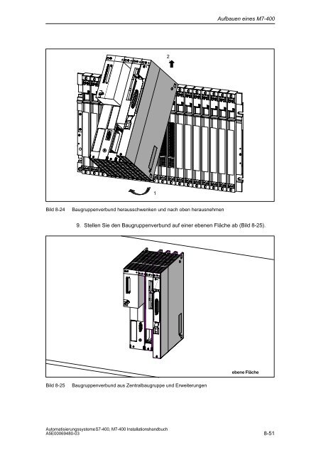 Automatisierungssysteme S7-400, M7-400 Aufbauen - H