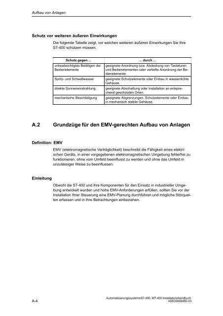 Automatisierungssysteme S7-400, M7-400 Aufbauen - H