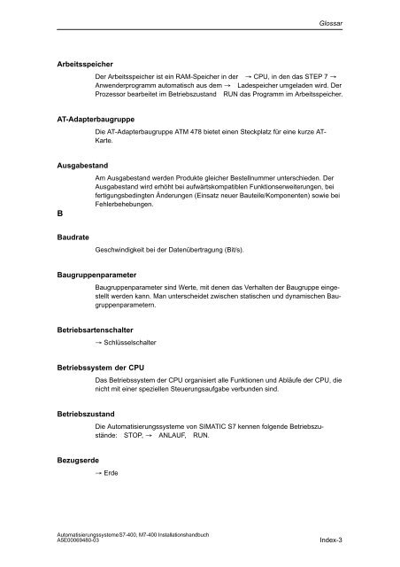 Automatisierungssysteme S7-400, M7-400 Aufbauen - H