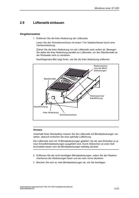 Automatisierungssysteme S7-400, M7-400 Aufbauen - H