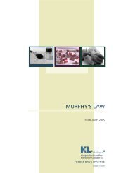 MURPHY'S LAW - K&L Gates