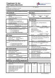 Fragebogen für den Wärmepass Mannheim - Klimaschutzagentur ...