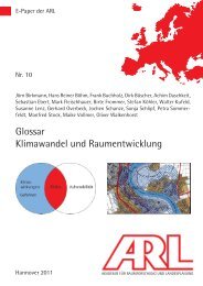 Glossar Klimawandel und Raumentwicklung - KlimaMORO