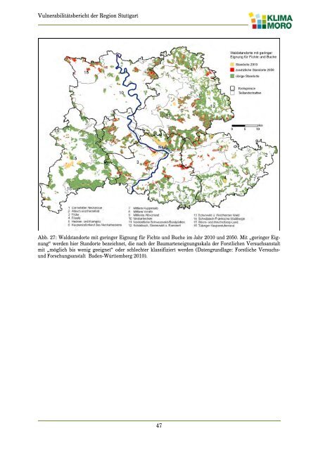 VulnerabilitÃ¤tsbericht der Region Stuttgart - KlimaMORO