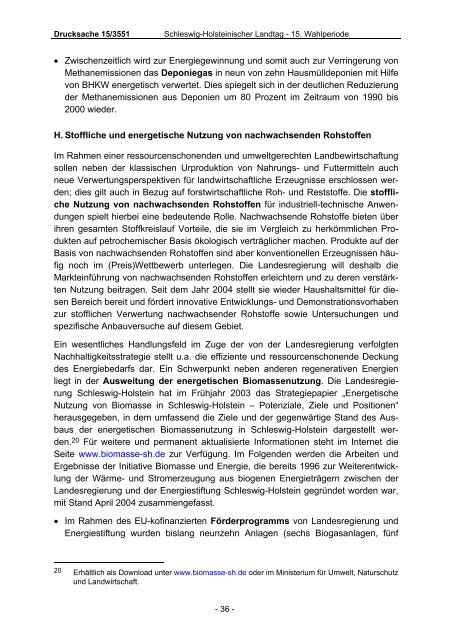 Agenda 21- und Klimaschutzbericht Schleswig-Holstein 2004 (PDF ...