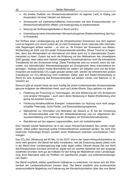 Statusbericht 2005 zum Umweltplan Baden-WÃ¼rttemberg