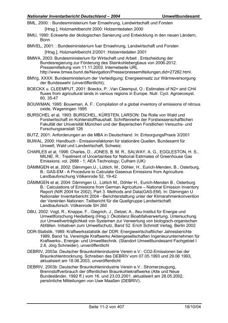 Deutsches Treibhausgasinventar 1990 - 2002 - Umweltbundesamt