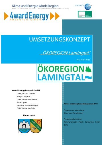 Umsetzungskonzept - Ãbersichtskarte der Klima- und Energie ...