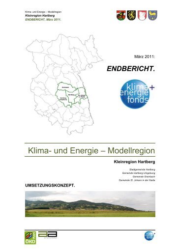 und Energie - Ãbersichtskarte der Klima- und Energie-Modellregionen