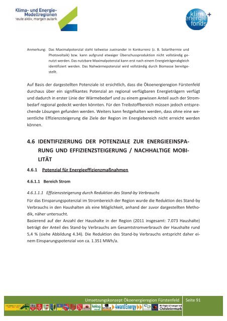 Teil 2 - Ãbersichtskarte der Klima- und Energie-Modellregionen