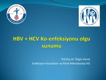 HBV + HCV Ko-enfeksiyonu olgu sunumu - Klimik