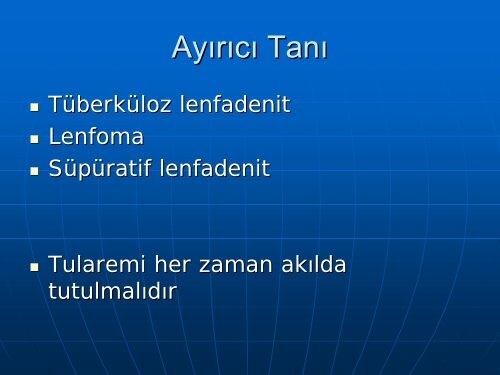 Trakya BÃ¶lgesinde 60 YÄ±l Sonra Ortaya ÃÄ±kan Tularemi - Klimik