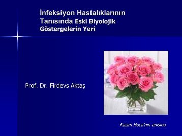 Ä°nfeksiyon HastalÄ±klarÄ±nÄ±n TanÄ± ve Ä°zleminde Yeni Olanaklar - Klimik