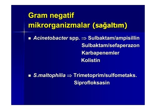 Damar iÃ§i kateterle Ä°liÅkili Kan DolaÅÄ±mÄ± Ä°nfeksiyonlarÄ± ve ... - Klimik