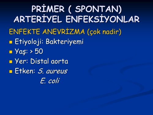 Cerrahi Dallarda Ä°nfeksiyon KonsÃ¼ltasyonlarÄ± - Klimik