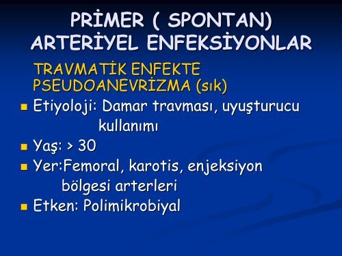 Cerrahi Dallarda Ä°nfeksiyon KonsÃ¼ltasyonlarÄ± - Klimik