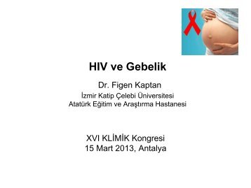 HIV ve Gebelik - Klimik