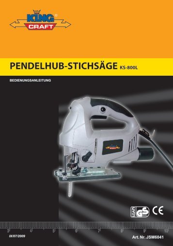 PENDELHUB-STICHSÄGE KS-800L