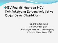 HBV-HIV ve HCV-HIV KOENFEKSÄ°YON TEDAVÄ°SÄ° - Klimik
