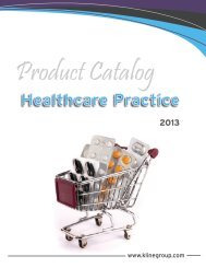 Healthcare Catalog - Kline & Company