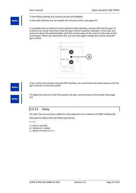 Datasheet - Kling & Freitag