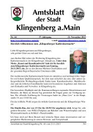 Amtsblatt Nr. 44 - Klingenberg am Main