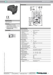 1 Inductive sensor NCN3-F25-N4-V1 - Klinger Danmark A/S