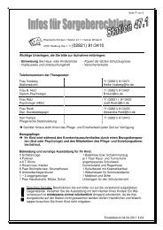 Infos für Sorgeberechtigte Station 47.1 - LVR-Klinik Bedburg-Hau